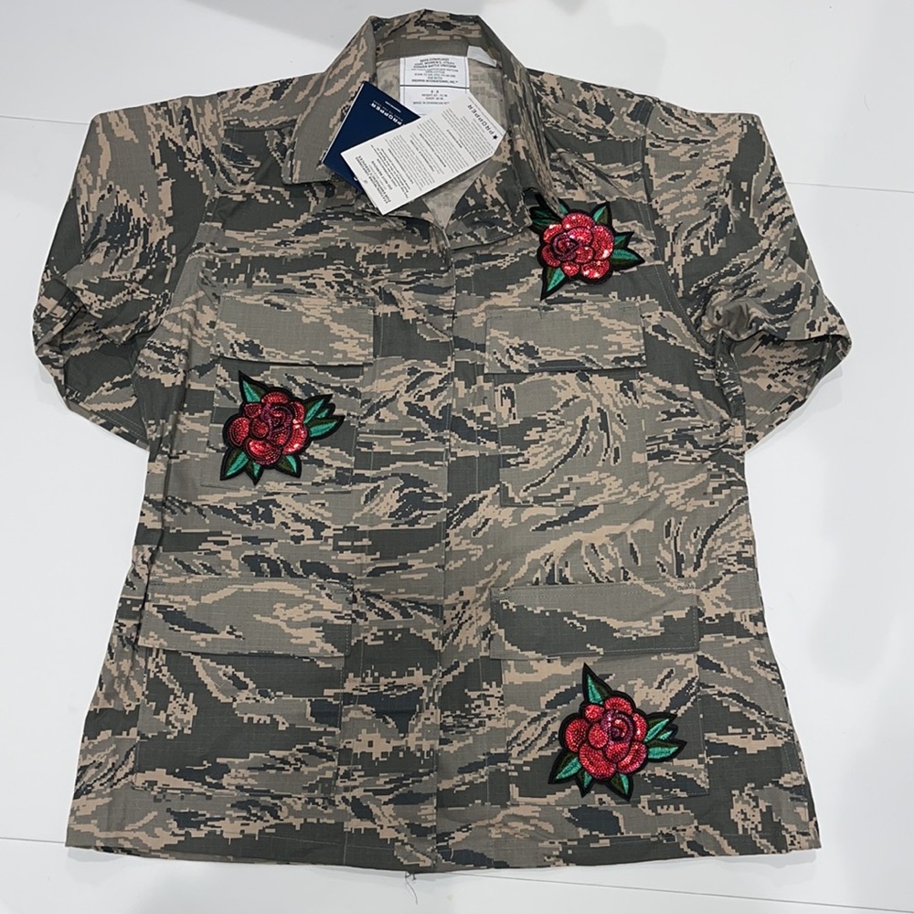 Air Force camouflage jacket Rolling Stones. - Picture 9 of 15